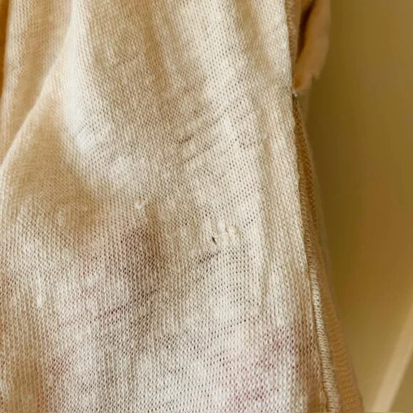 Ulla Johnson Champagne Linen Top - Picture 3 of 5